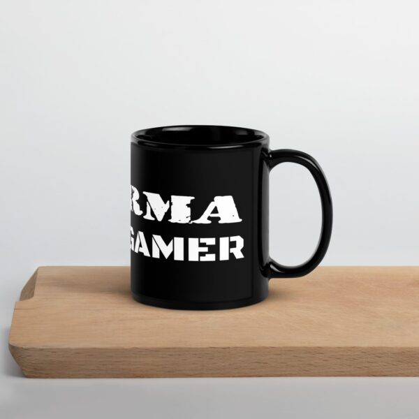 Taza negra brillante - Image 6
