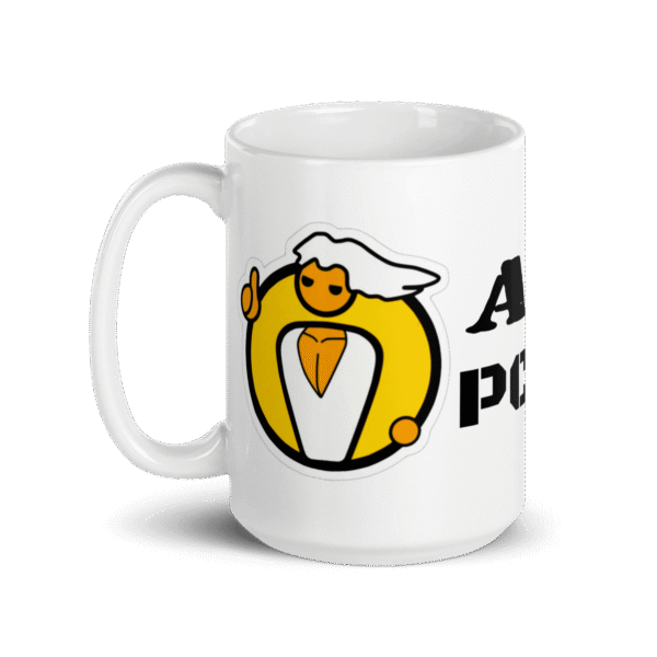 Taza blanca brillante - Image 3